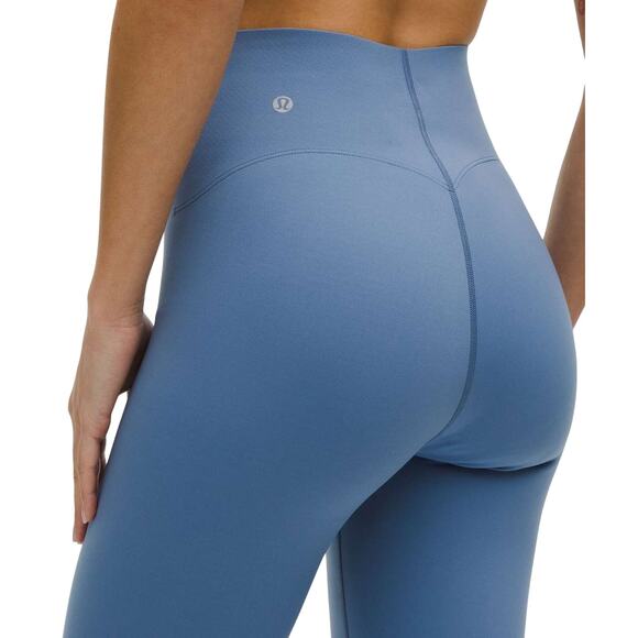 Lululemon Glow Up Super-High-Rise Tight 28" Washed Denim Women's Size 12 NWT - Picture 3 of 12